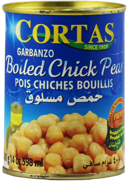 Cortas Chickpeas Boilded