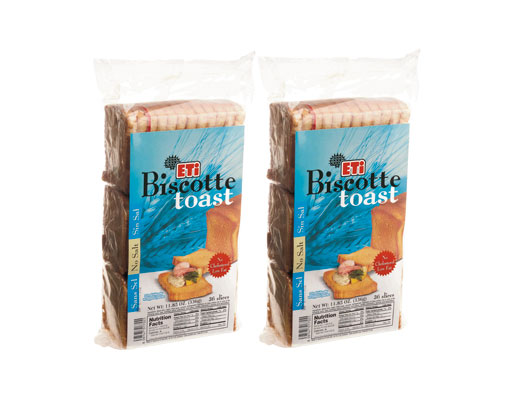 Eti Biscotte Toast Salt Free