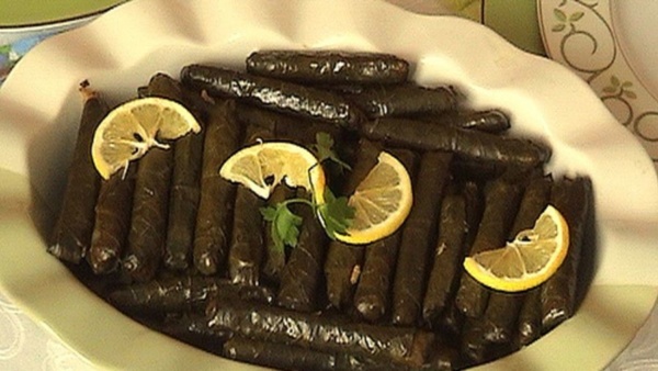 Homemade Grape Leaves