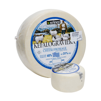 Krinos Kefalograviera Greek Cheese