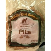 Middle East Bakery Whole Wheat Pita Bread