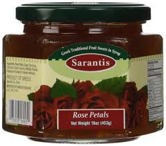 Sarantis Rose Petals Greek Jam