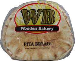 Wooden Bakery Pita Bread