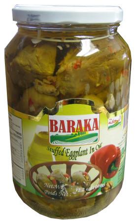 Baraka Stuffed Eggplants In Oil